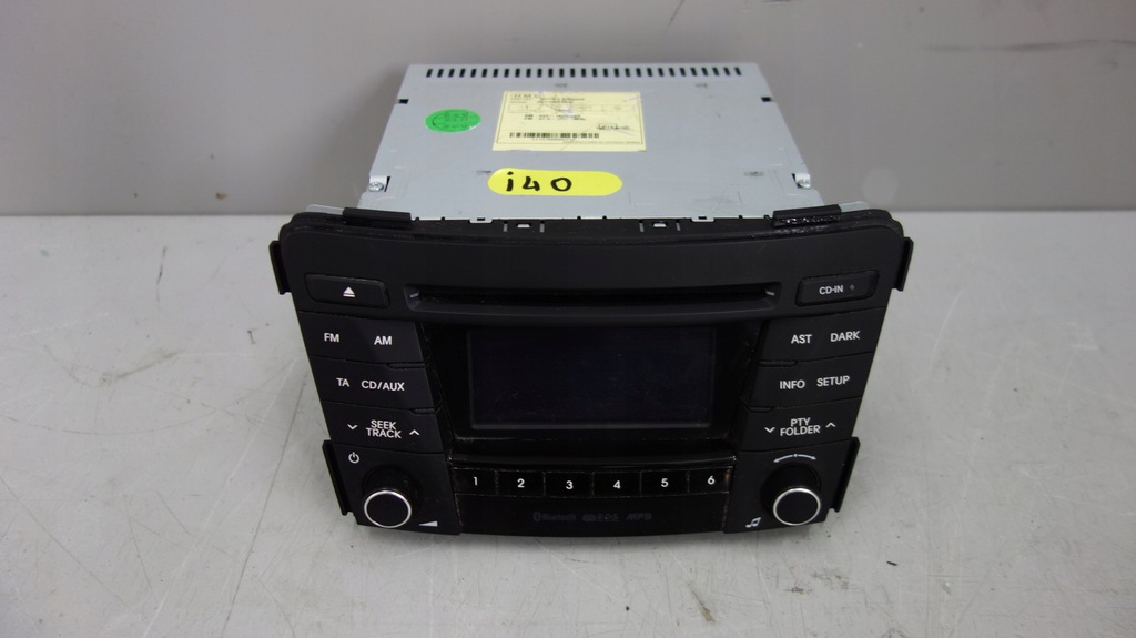 фото №1, Hyundai i40 радио 96170-3z0504x