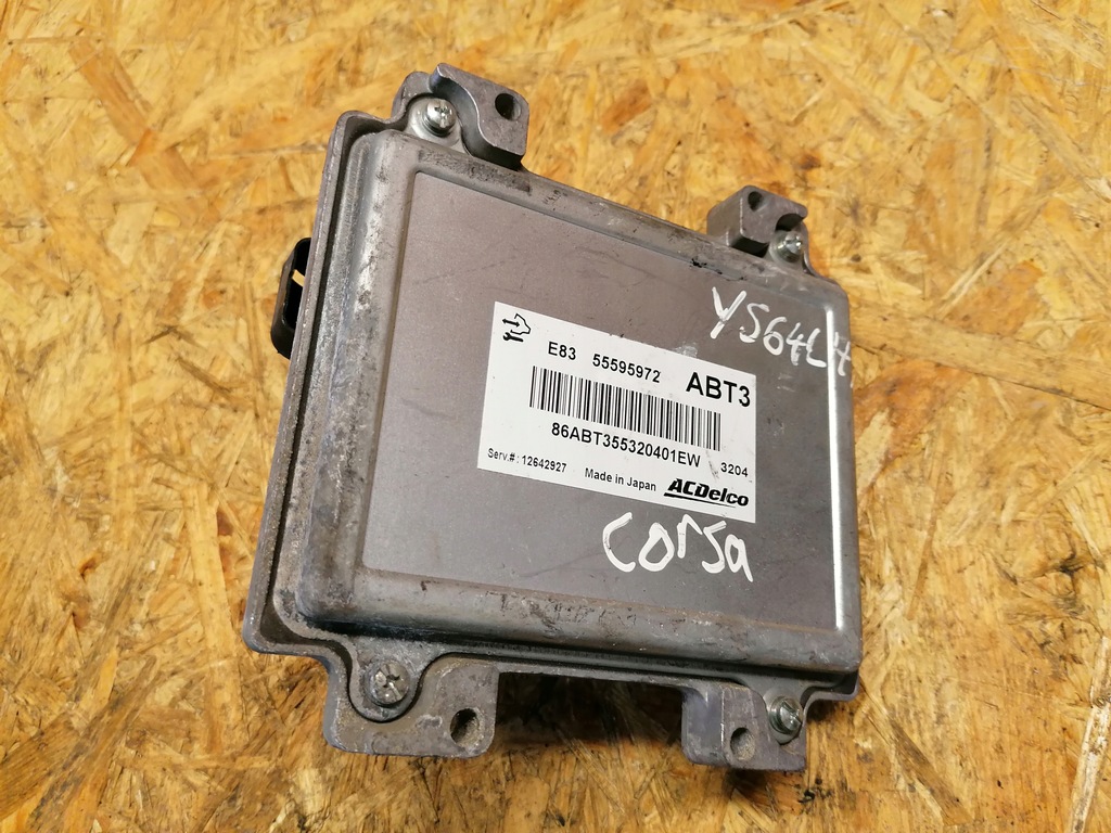 фото №1, Opel corsa блок керування бортовий комп'ютер 55595972 abt3