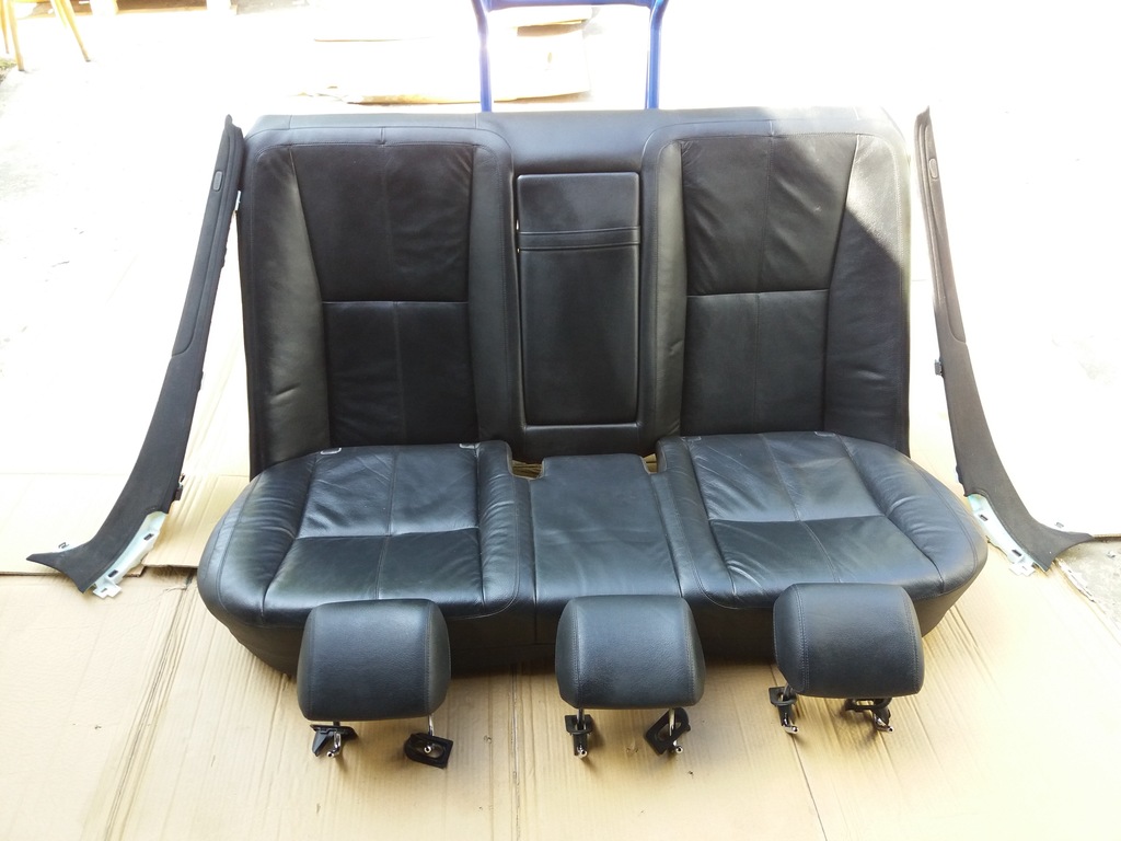 фото №1, Заднее сиденье задняя czarna mercedes w221 s-klasa