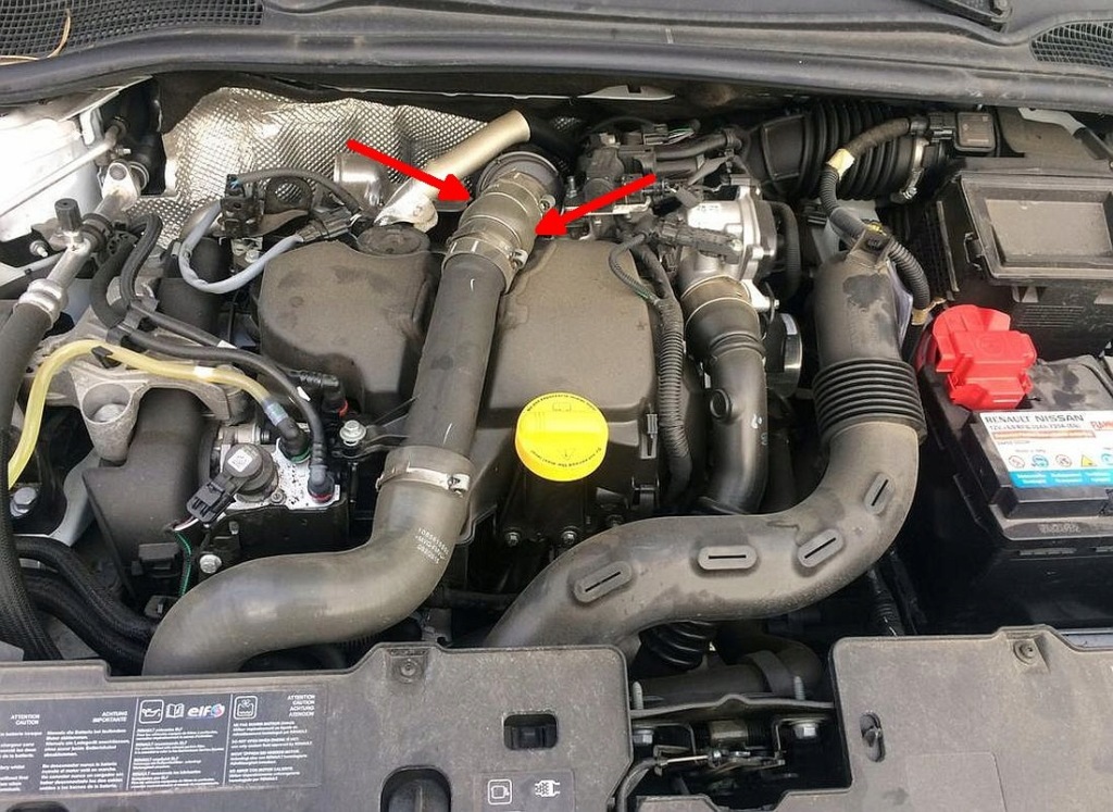 Dacia logan 1,5 dci труба патрубок turbo інтеркулер Недорого