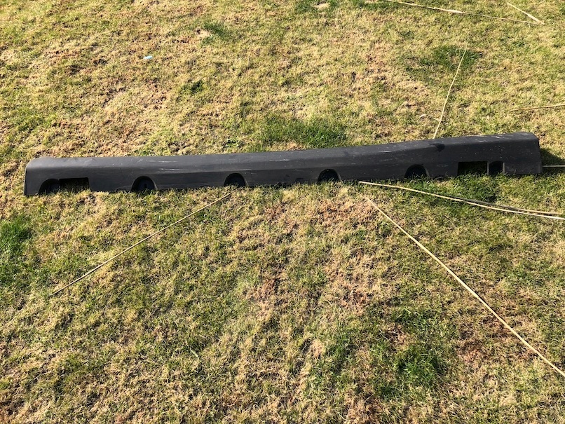 фото №3, Mercedes glc 253 молдинг порог правая порог orygina