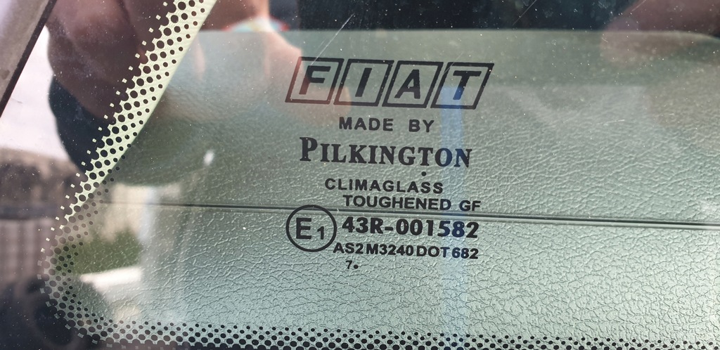 фото №12, Стекло кузовная правый левый задняя fiat croma lift