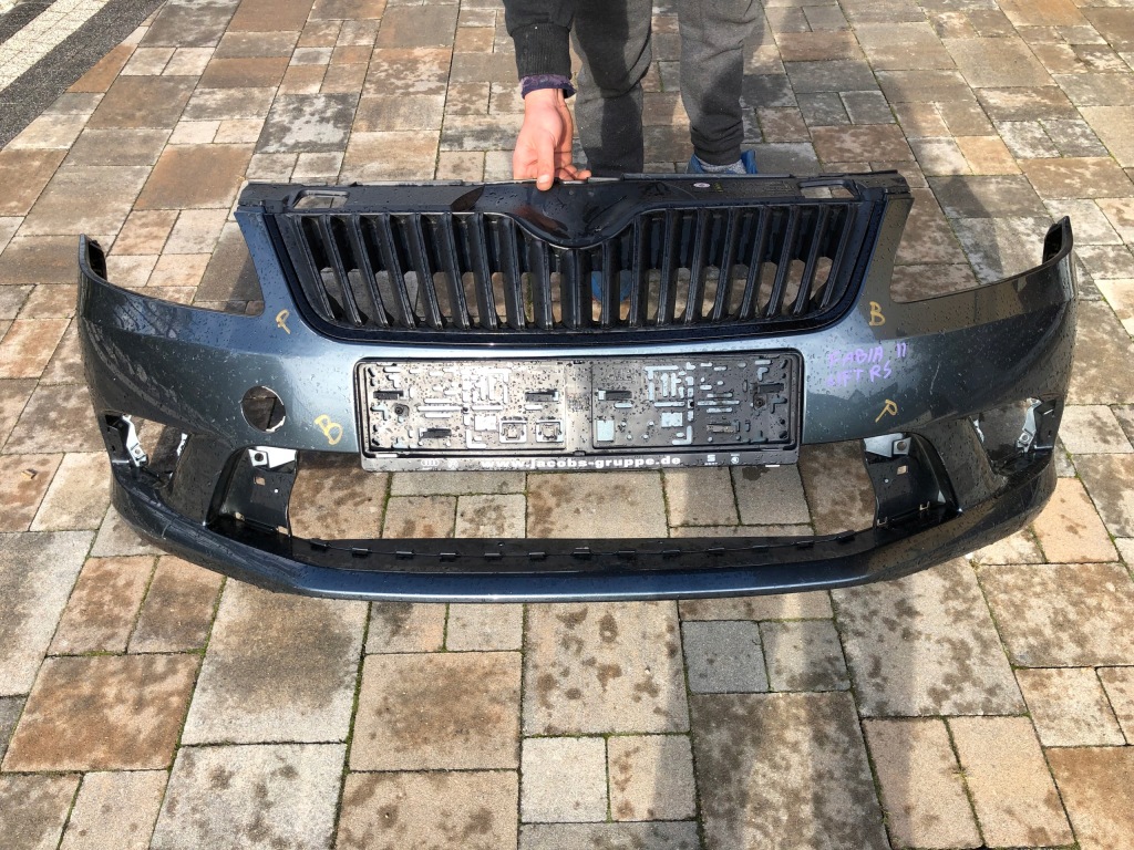 фото №1, Skoda fabia ii 2 lift rs бампер перед передний