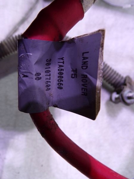 фото №4, Клемма шланг плюсовой yta500660 discovery iv 3.0d