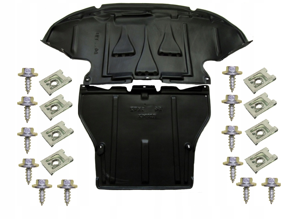 фото №1, Захист pod двигун + кліпси vw passat b5 tdi 96-05r