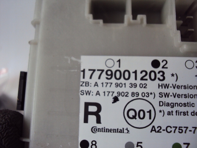 фото №4, Модуль дверь задняя mercedes a-klasa w177 2018-