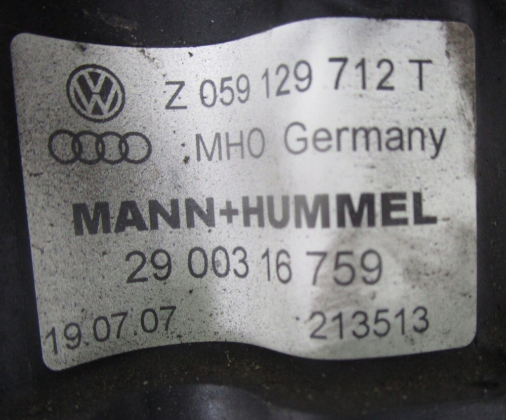 фото №3, Audi a6 c6 коллектор всасывающий 2,7 tdi 059129712t