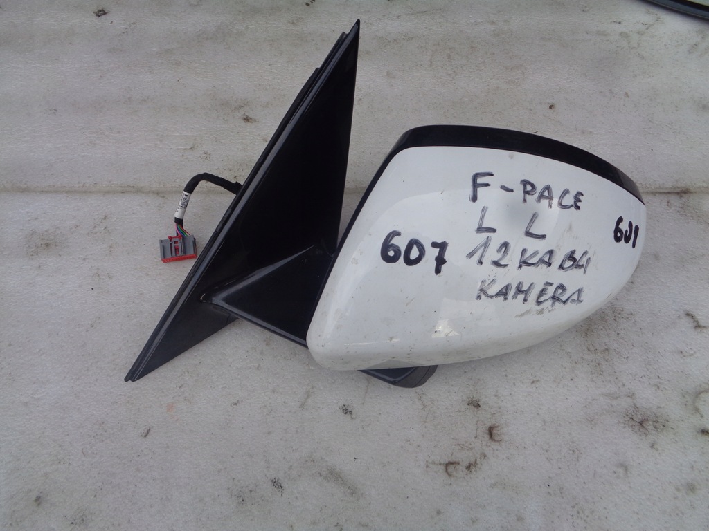 фото №1, Зеркало левая 12 кабели камера jaguar f-pace