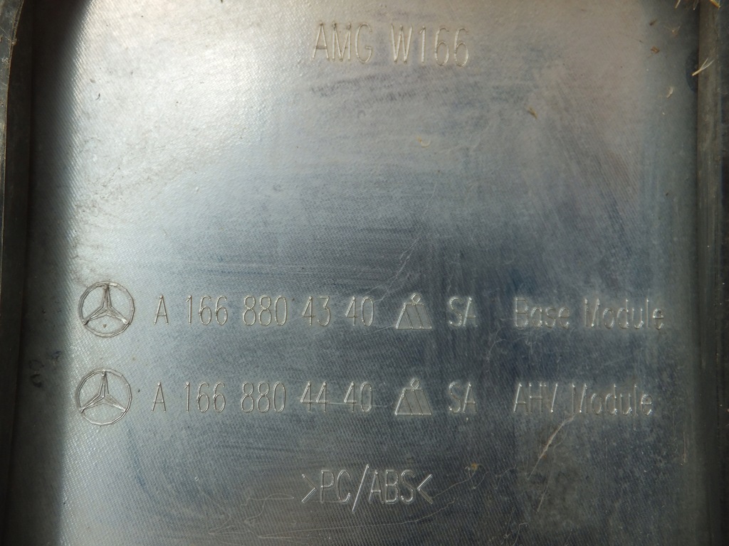 фото №10, Дифузор спойлер бампера задня mercedes ml w166 amg