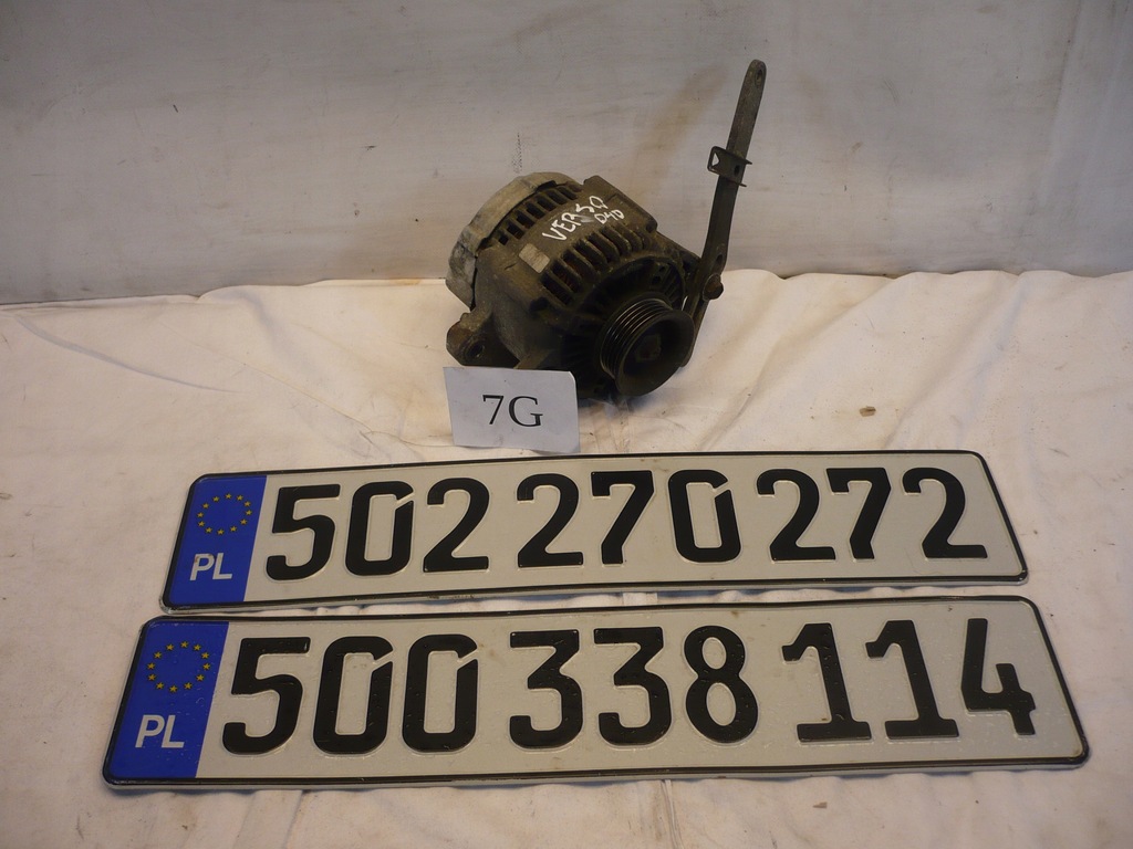 фото №2, Toyota yaris verso генератор 1.4 d4d 2004