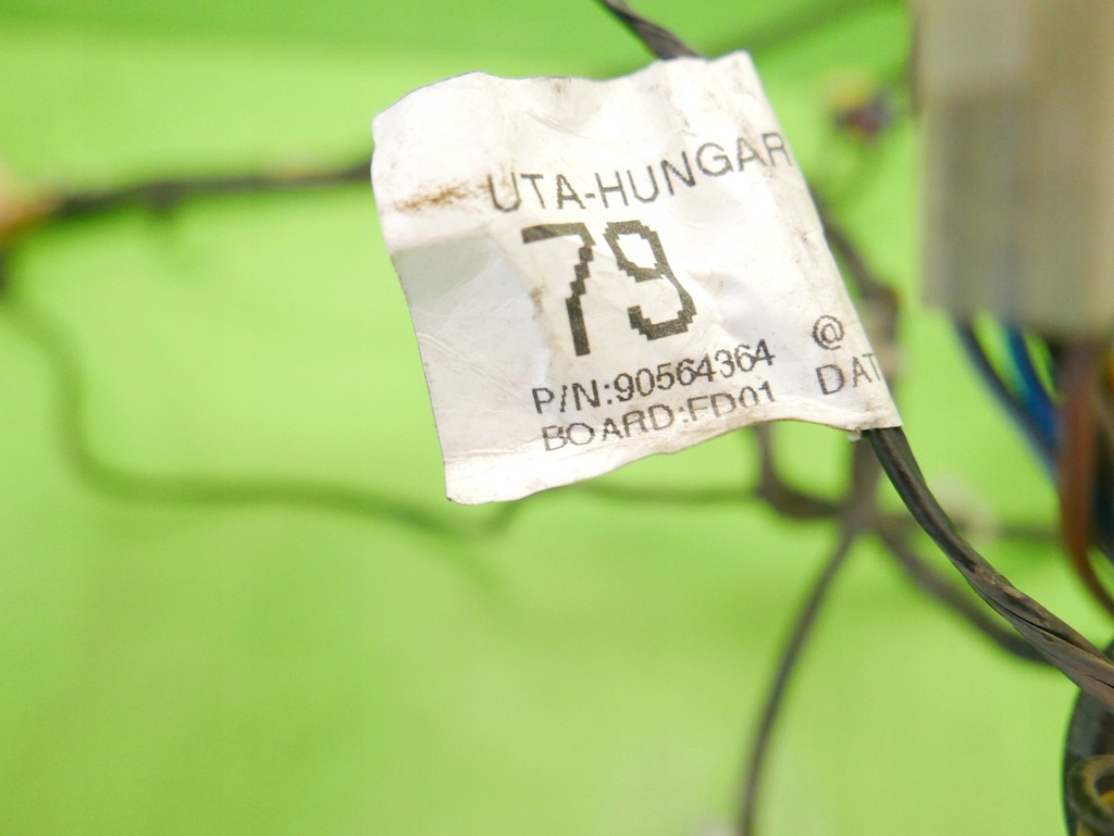 фото №12, Жгут дверь перед левая 90564364 opel omega b 94-