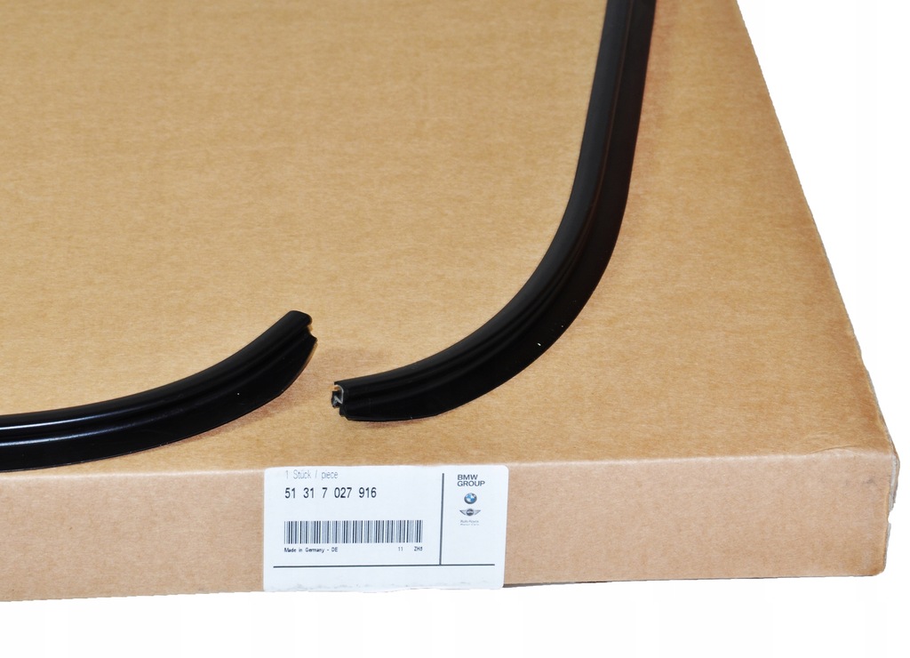 фото №14, Bmw e60 оригинальная прокладка стекло задняя верхний