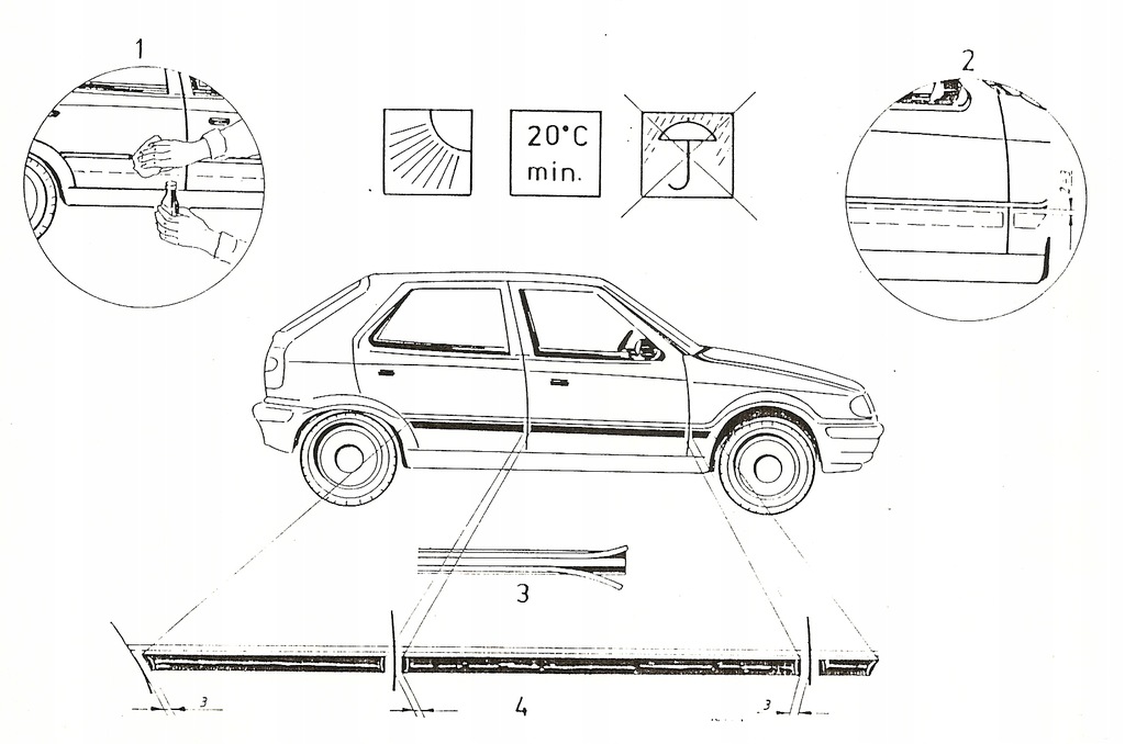 фото №7, Kia venga автомобильные накладки боковой