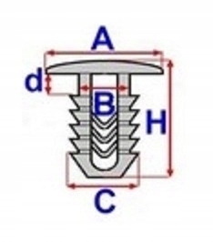 фото №5, Клипса колодка seat exeo skoda superb vw passat b5