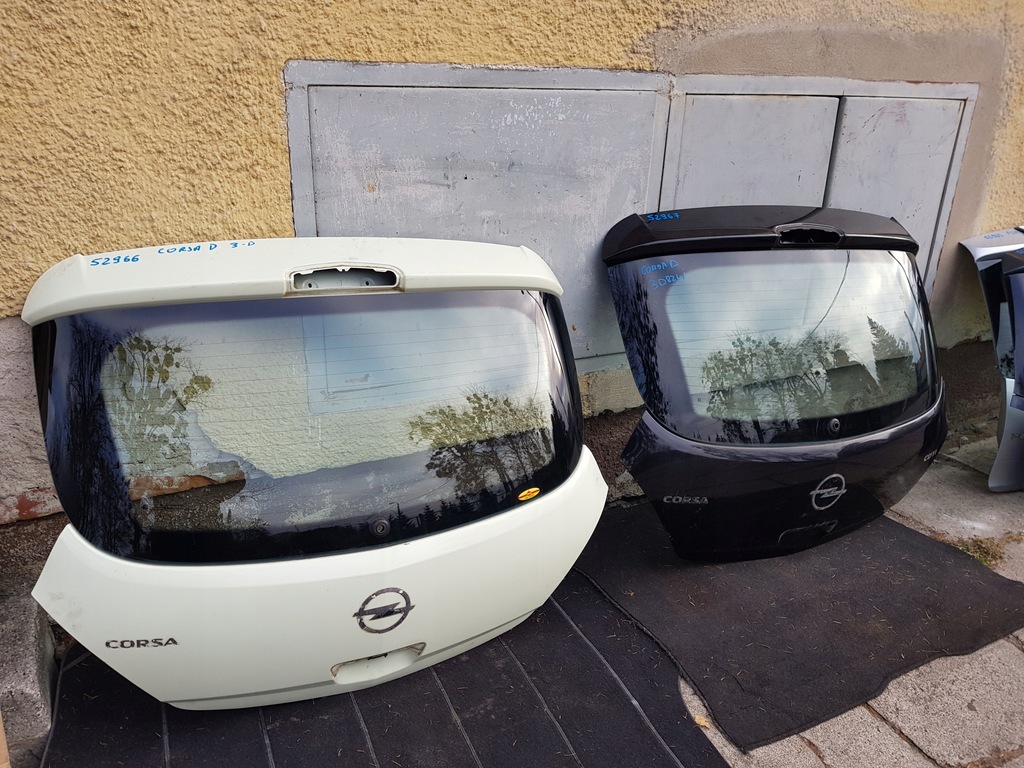 фото №1, Кришка багажника opel corsa d 3 двері оригінал