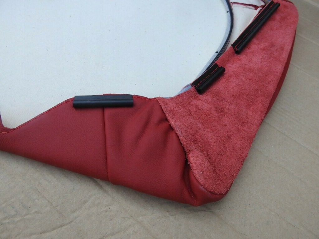 фото №9, Кожа czerwona сиденье сиденье fiat 500 l 07-12