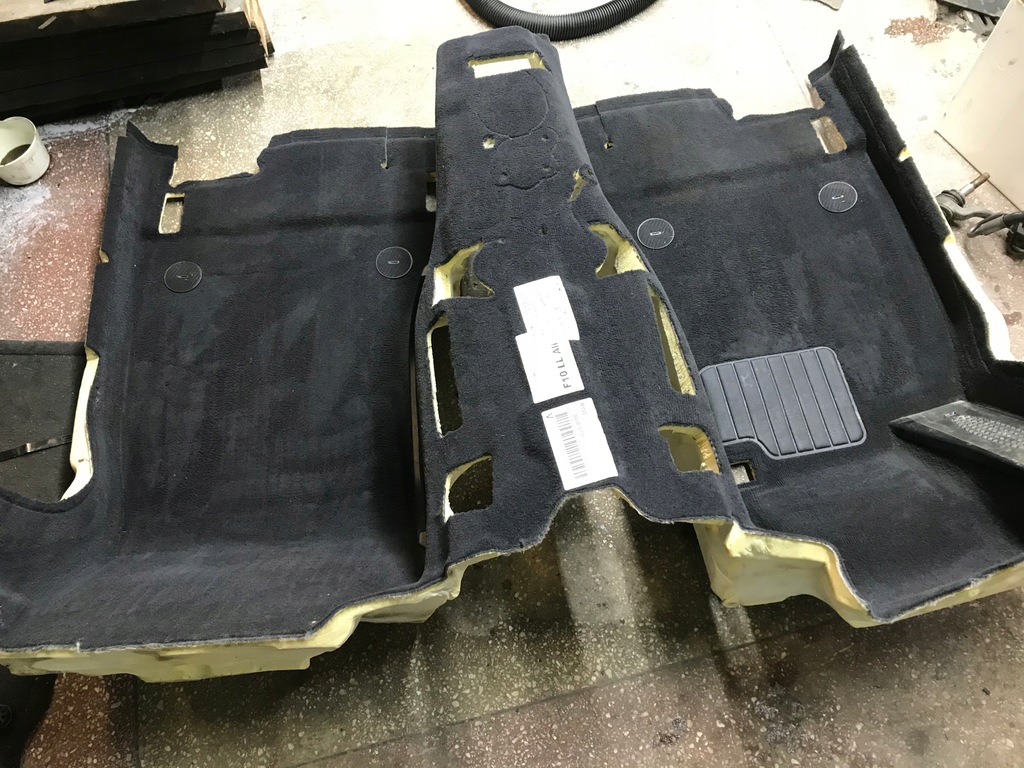 фото №6, Килимок обшивка bmw f10 f11 mpakiet перед задня