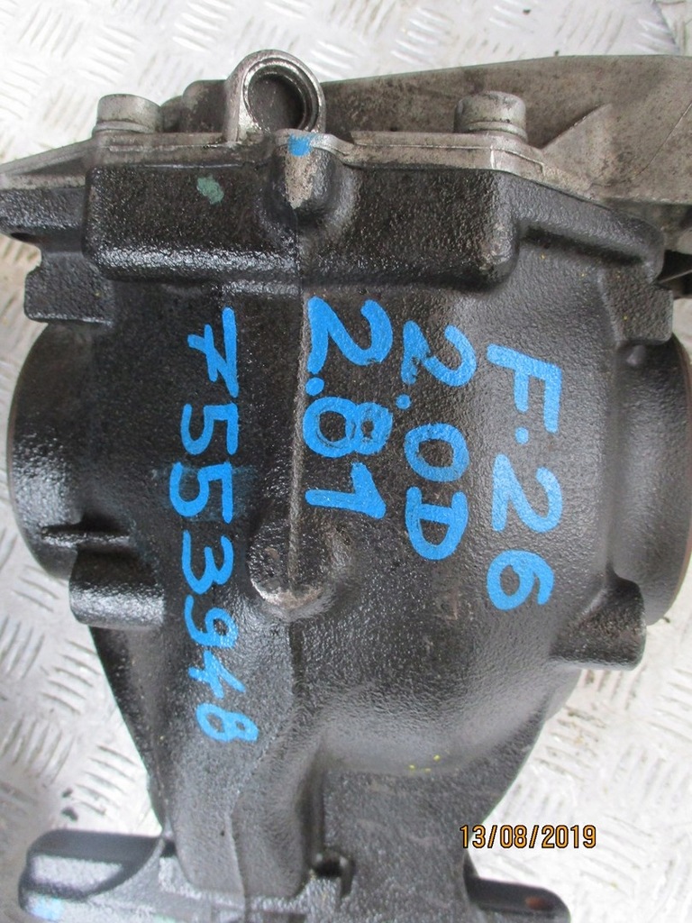 фото №5, Дифференциал дифференциал bmw x4 f26 2,0d 2,81 7553948