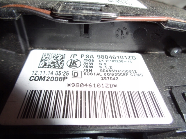 фото №4, Citroen peugeot стрічка перемикач 98046101zd