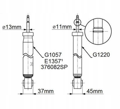 Купити Monroe амортизатор задні лівий/правий vw passat 05-