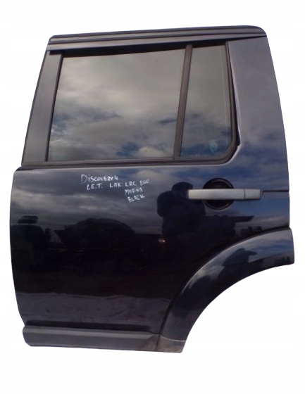 фото №1, Дверь левый задняя discovery iv лак: lrc860 комплект