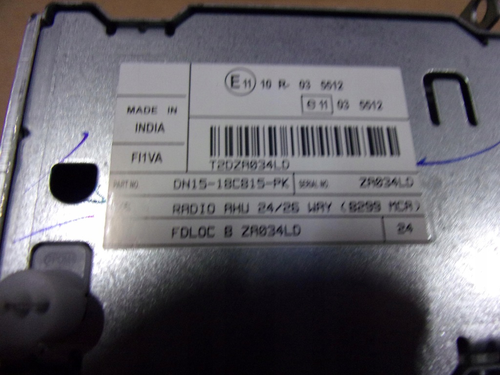 фото №5, Ford ecosport радио дисплей панель набор !!