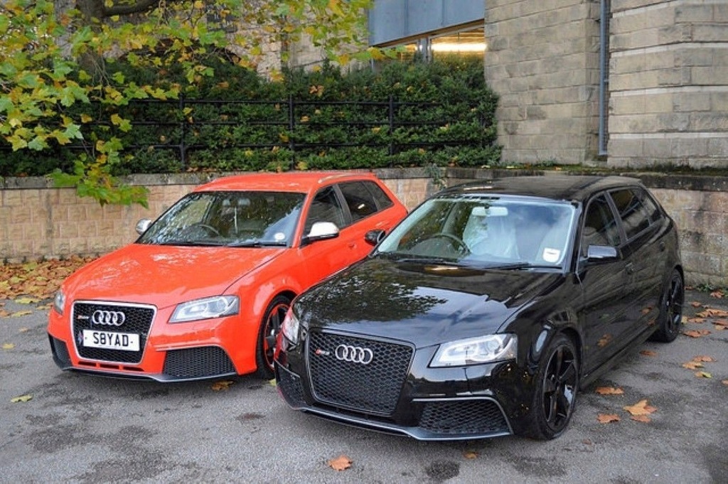 фото №6, Audi a3 8p rs3+ кузов kit бамперы крылья спойлер