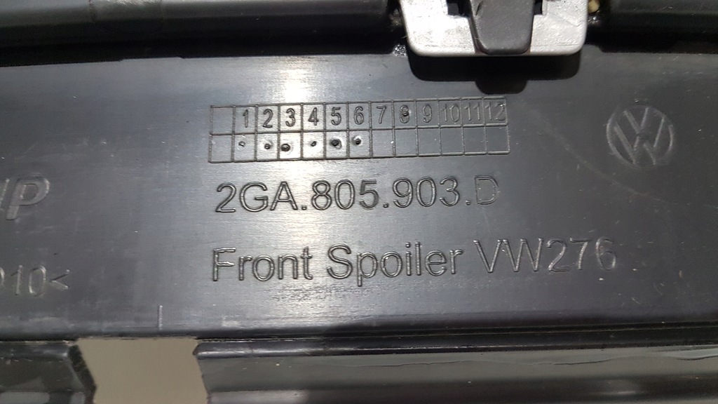 фото №11, Спойлер решітка бампера vw t-roc 17r- 2ga805903