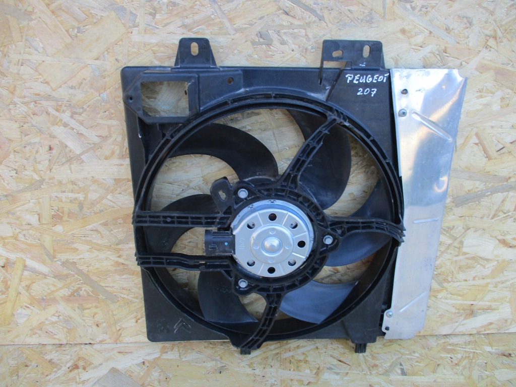 фото №1, Вентилятор радиатора peugeot 207