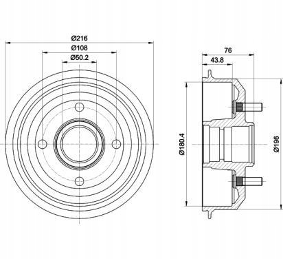 фото №2, Textar барабан тормозной ford puma ec 97