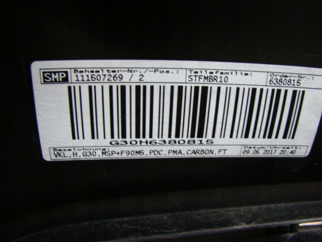 фото №7, Bmw 5 g-30 бампер m-пакет задняя задний