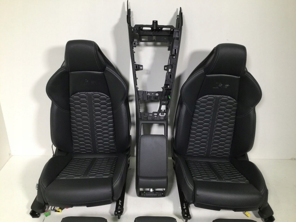 фото №6, Audi rs4 b9 8w avant сидіння електричний. салон масаж