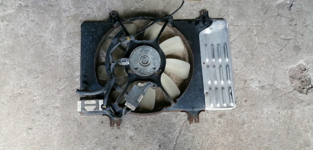 фото №1, Mazda 2 07-14 1.4 citd вентилятор радиатора