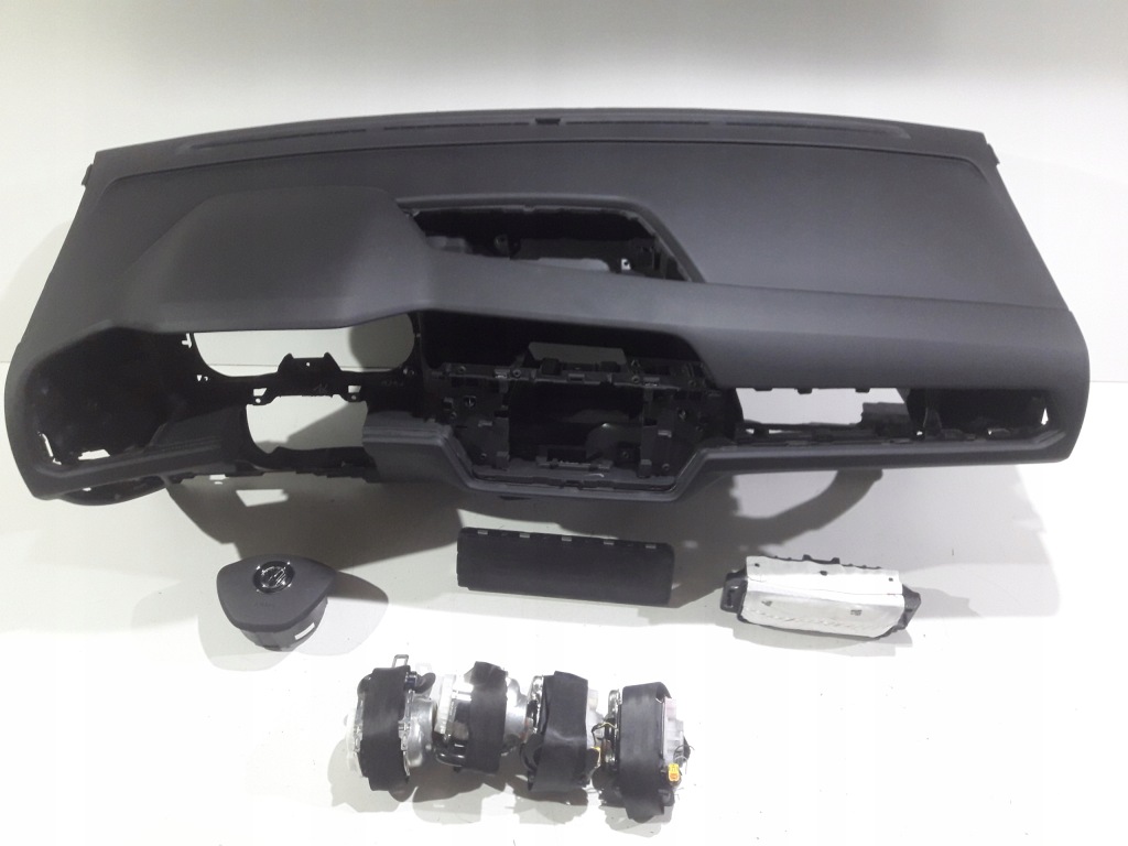 фото №1, Vw touran 3 iii приборная панель консоль подушка безопасности подушки безопасности ремни