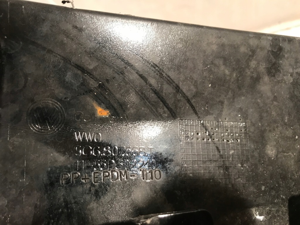 фото №7, Vw golf vii r-line lift 5g6 диффузор спойлер задняя