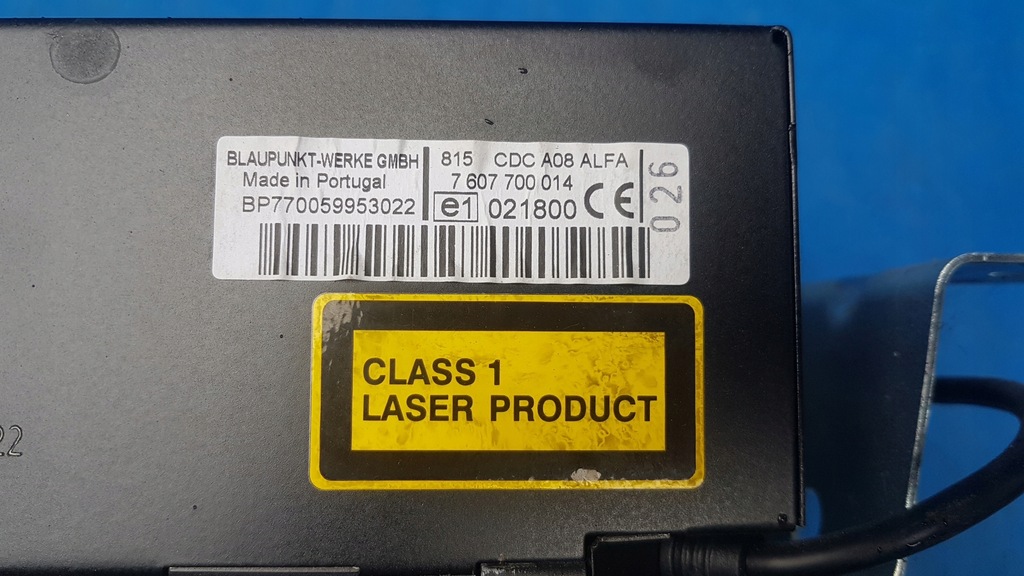 фото №15, Чейнджер дисков cd магазин карман alfa romeo 159 brera