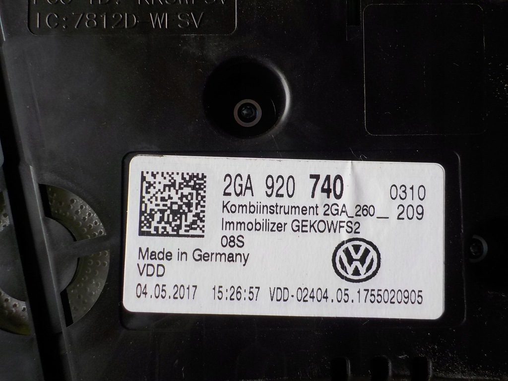 фото №5, Vw t-roc 2.0tsi счетчик приборы 2ga920740
