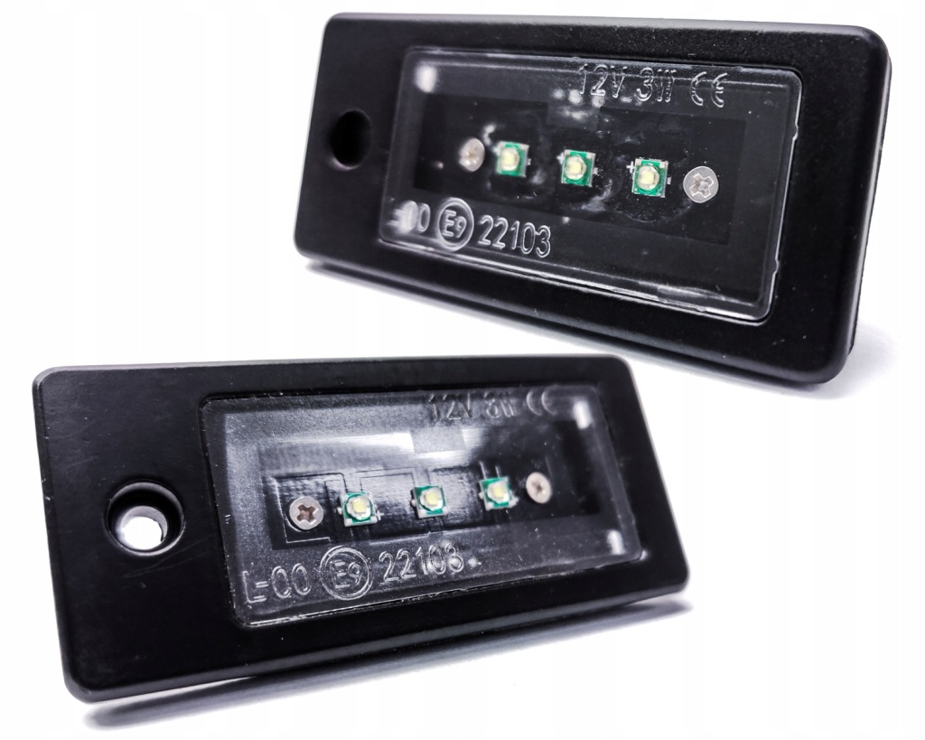 фото №1, Led светодиодные фонари номерного знака audi a6 c6 s6 2004-2011