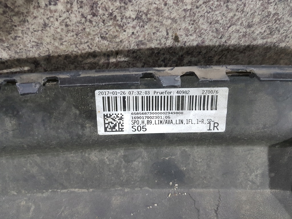 фото №6, Audi a4 b9 8w0 15- диффузор бампер задняя