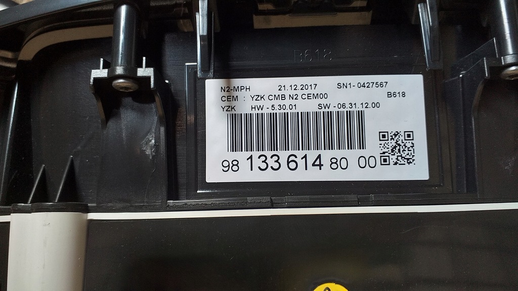 фото №7, Citroen c3 iii прилади лічильник 16-19r 9813361480 uk