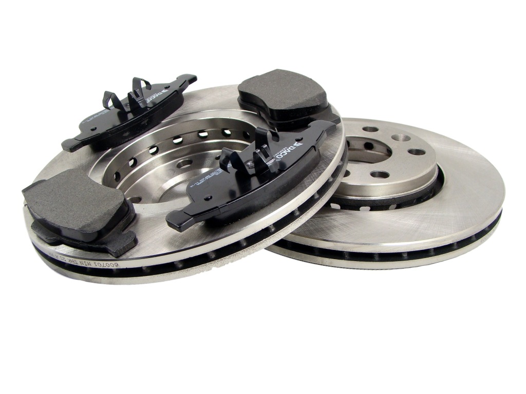 фото №1, Тормозные диски x2 тормозные колодки перед renault laguna iii 2.0dci