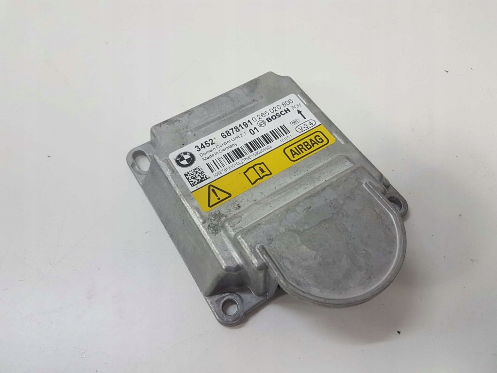 фото №1, Bmw 5 f10 f11 модуль датчик подушек 6878191