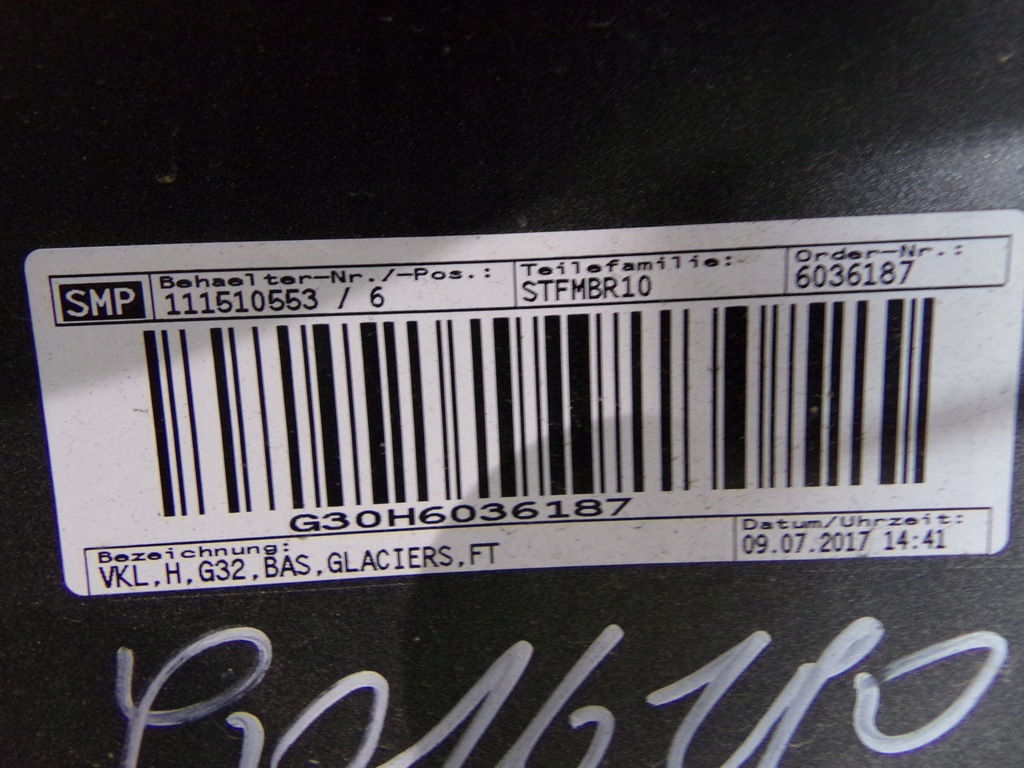 фото №9, Bmw 6 g32 бампер задняя накладка pdc разные цвета