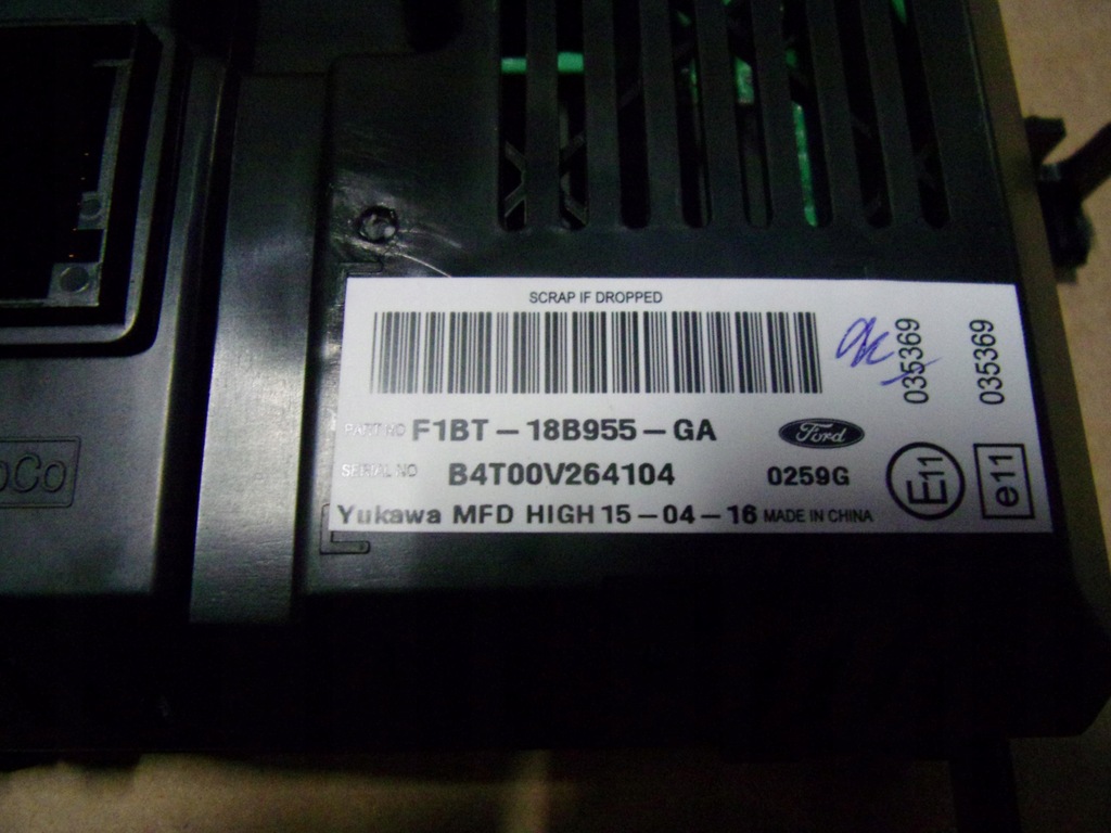 фото №4, Ford ecosport радио дисплей панель набор !!