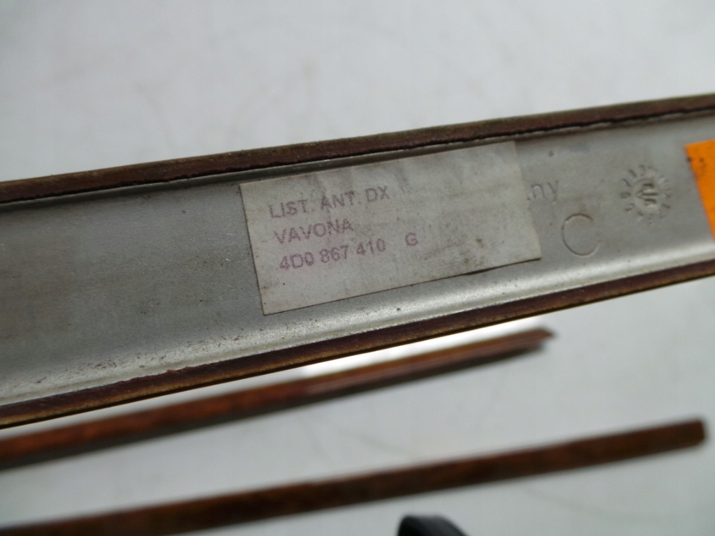 фото №9, Накладки дверь туннель декоры drewno audi a8 d2