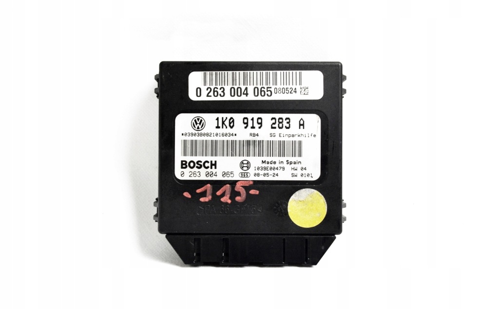 фото №1, Vw модуль pdc 1k0919283a 0263004065