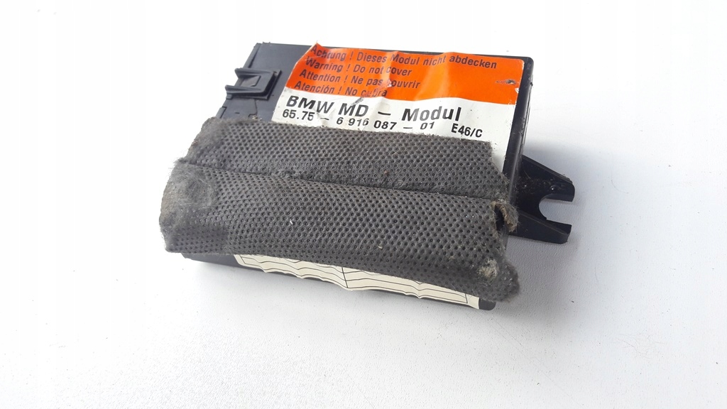 фото №2, Блок керування модуль сигналізація салону bmw e46 cabrio
