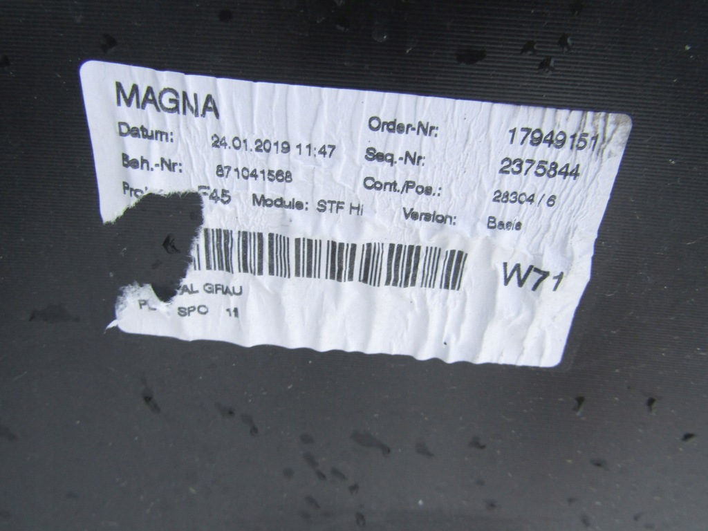 фото №8, Бампер bmw 2 active f45 14-18 задняя pdc хром