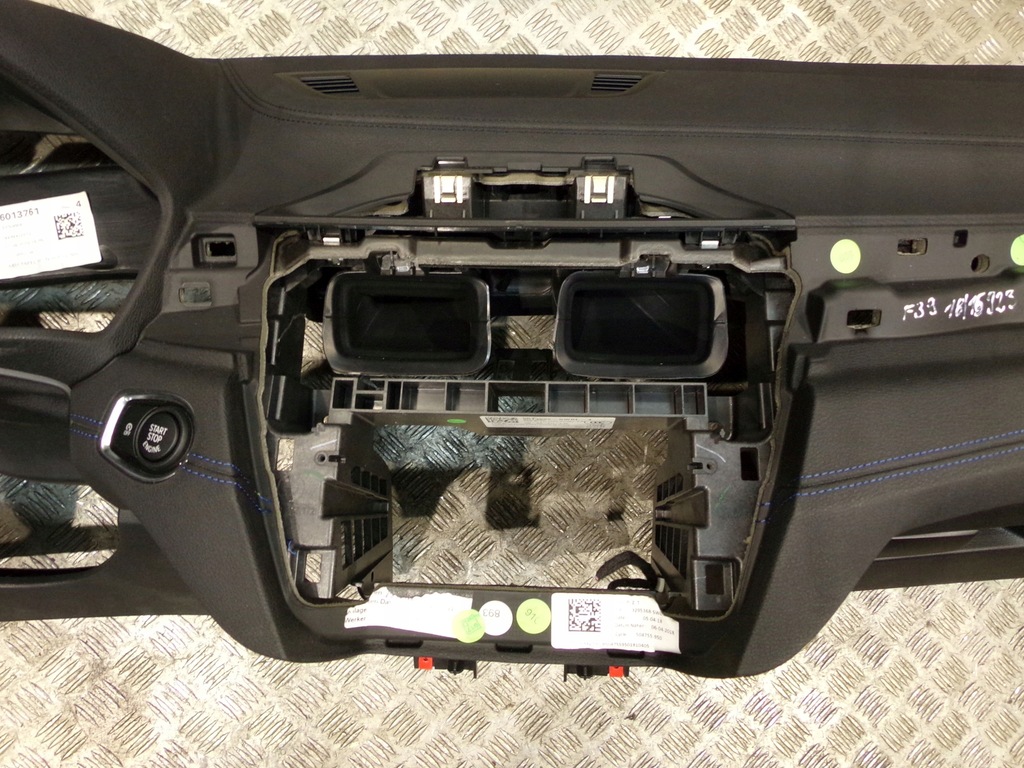 фото №7, Bmw x2 f39 приборная панель приборная консоль шов granat