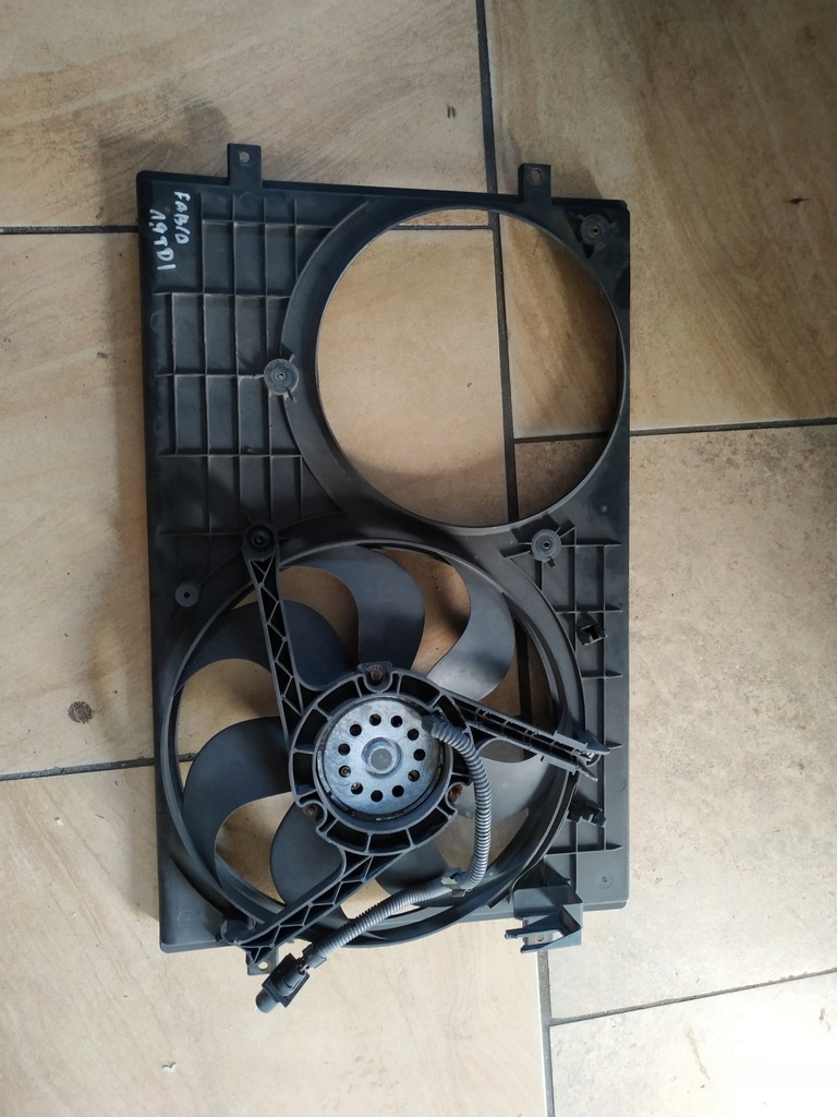 фото №1, Skoda fabia i вентилятор вентиляторы 1.9 tdi kpl.